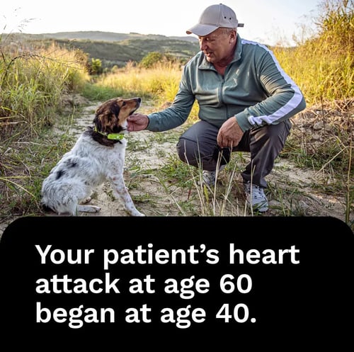 Coronary artery disease signs